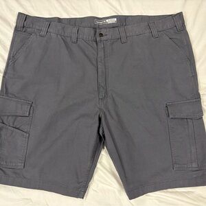 Carhartt Men's Cargo Shorts Size 50 Relaxed Fit Gray, 100% Cotton